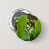 Lily of the Valley Abzeichen Button (Vorne & Hinten)