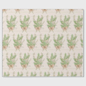 Lily of the Valley and Butterfly Geschenkpapier (Flach)