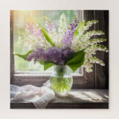 Lily of The Valley and Lilacs Puzzle (Vertikal)