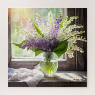 Lily of The Valley and Lilacs Puzzle