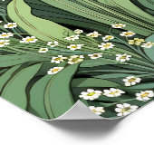 Lily of the Valley Art Print Poster (Ecke)