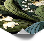 Lily of the Valley Art Print Poster (Ecke)