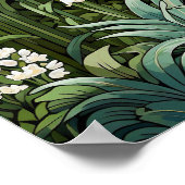 Lily of the Valley Art Print Poster (Ecke)