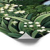 Lily of the Valley Art Print Poster (Ecke)