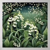 Lily of the Valley Art Print Poster (Vorne)