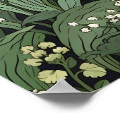 Lily of the Valley Art Print Poster (Ecke)