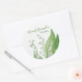 Lily of the Valley Aufkleber (Umschlag)