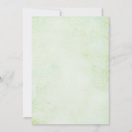 Lily of the Valley Backyard Brautparty Einladung (Rückseite)