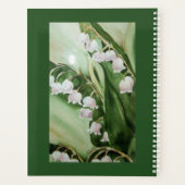 LILY OF THE VALLEY BLUME MIT MONOGRAMM PLANER (Rückseite)