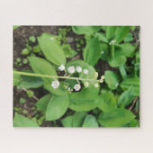 Lily of the Valley Blume Puzzle (Horizontal)