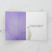 Lily of the Valley Bouquet 103. Geburtstag Karte (Innenseite)