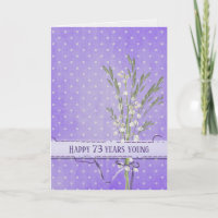 Lily of the Valley Bouquet 73. Geburtstag