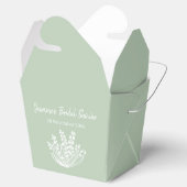 Lily of the Valley Bouquet Brautparty Geschenkschachtel (Geöffnet)