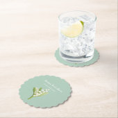 Lily of the Valley Bouquet Brautparty Untersetzer (Vor Ort)