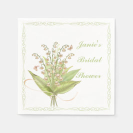 Lily of the Valley Bouquet Paper Napkin Serviette