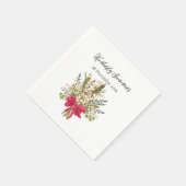 Lily of the Valley Bouquet Serviette (Ecke)