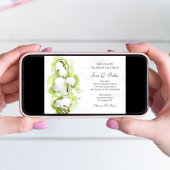 Lily of the Valley Celebration of Life Memorial Einladung