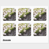 Lily of the Valley "Danke" Aufkleber (Blatt)