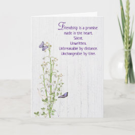 Lily of the Valley Danke für den Freund Karte