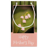 Lily of the Valley Designer Kleine Geschenktüte (Rückseite)
