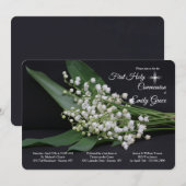 Lily of the Valley Einladung (Vorne/Hinten)