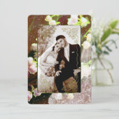 Lily of the Valley ~ Einladung Hochzeitskollektion (Stehend Vorderseite)