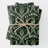 Lily of the Valley Elegantes Design Geschenkpapier Set (Beispiel)
