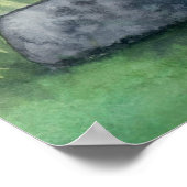 Lily of the Valley Fairy Fantasy Art Print Poster (Ecke)