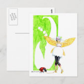 Lily of the Valley Fairy Postkarte (Vorne/Hinten)