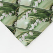 LILY OF THE VALLEY FLEECEDECKE (Ecke)