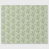Lily of the Valley Floral Geschenkpapier (Flach)
