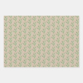 Lily of the Valley Floral Geschenkpapier Set (Vorderseite 3)