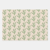 Lily of the Valley Floral Geschenkpapier Set (Vorderseite)
