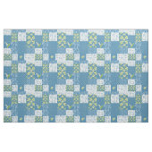 Lily-of-the-Valley Floral Imitats Patchwork Blau Stoff (Fat Quarter (45,7 x 55,9 cm))