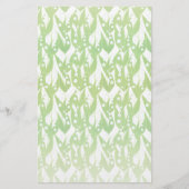 Lily of the Valley Floral Pattern Briefpapier (Vorderseite)