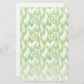 Lily of the Valley Floral Pattern Briefpapier (Vorne/Hinten)