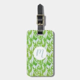 Lily of the Valley Floral Pattern Gepäckanhänger