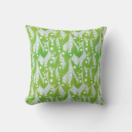 Lily of the Valley Floral Pattern Kissen