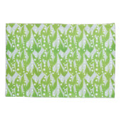 Lily of the Valley Floral Pattern Kissenbezug (Rückseite)