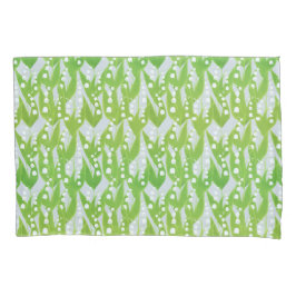 Lily of the Valley Floral Pattern Kissenbezug