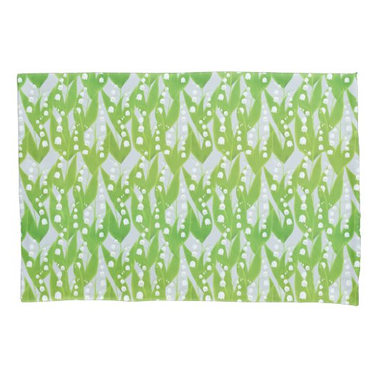 Lily of the Valley Floral Pattern Kissenbezug (Vorderseite)