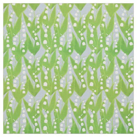 Lily of the Valley Floral Pattern Stoff (Muster)