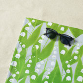 Lily of the Valley Floral Pattern Strandtuch (Beispiel)