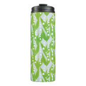 Lily of the Valley Floral Pattern Thermosbecher (Vorderseite)