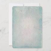 Lily of the Valley for Vow Renewal Einladung (Rückseite)