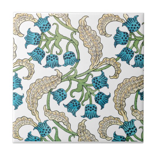 Lily of the Valley Garden Tile Fliese (Vorderseite)
