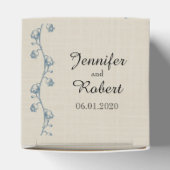 Lily of the Valley Gastgeschenk Hochzeit Box Geschenkschachtel (Oben)