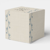 Lily of the Valley Gastgeschenk Hochzeit Box Geschenkschachtel (Rückseite)