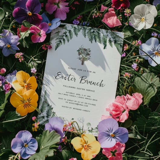 Lily of the Valley Greenery | Rustikales KreuzOste Einladung