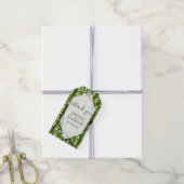 Lily of the Valley Greenery Wedding Vielen Dank Geschenkanhänger (Mit Garn)